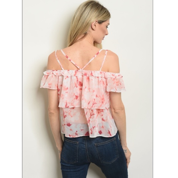 Pink Off Shoulder Top🌸 - Picture 2 of 2